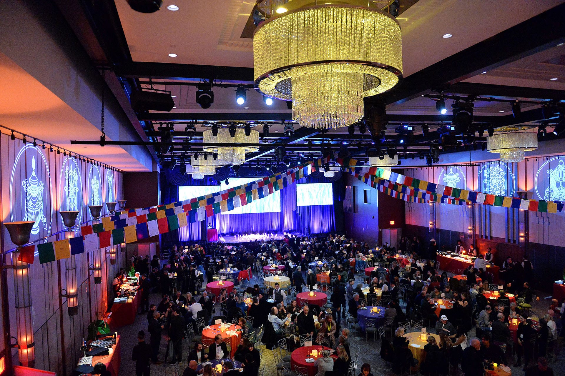 NEW YORK, NEW YORK - FEBRUARY 26: An interior view of the 33nd Annual Tibet House US Benefit Concert & Gala After Party on February 26, 2020 in New York City. (Photo by Noam Galai/Getty Images for Tibet House)