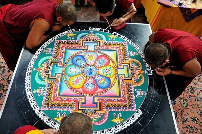 Sand Mandala | Exploration of Faith through Art