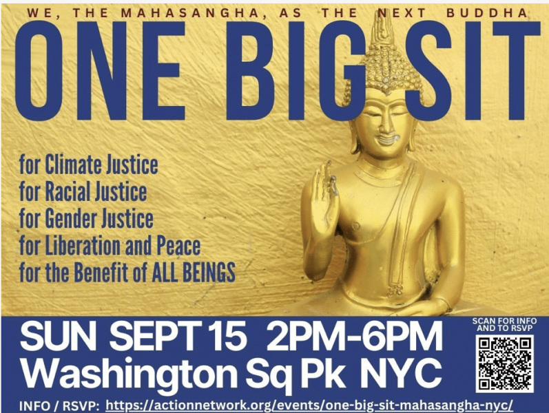 ONE BIG SIT: MAHASANGHA NYC