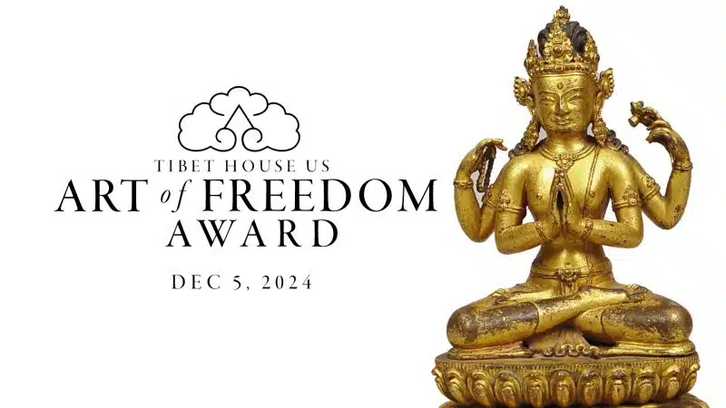 Tibet House Presents: ‘Art of Freedom Award’ Honoring Laurie Anderson and Uma Thurman