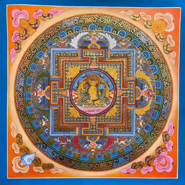 Manjushri Sand Mandala by the Gyudmed Tantric Monastery