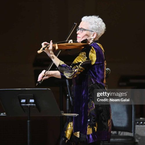 NEW YORK, NEW YORK - FEBRUARY 26: Martha Mooke performs onstage during the 37th Annual Tibet House US Benefit Concert at Carnegie Hall on February 26, 2024 in New York City. (Photo by Noam Galai/Getty Images for Tibet House US)